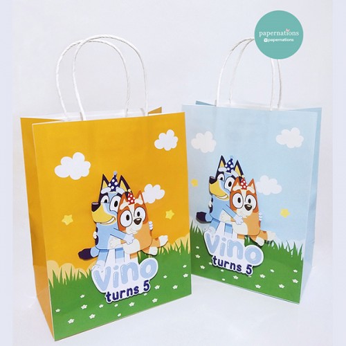 Matte Paper Bag Big Character 3D